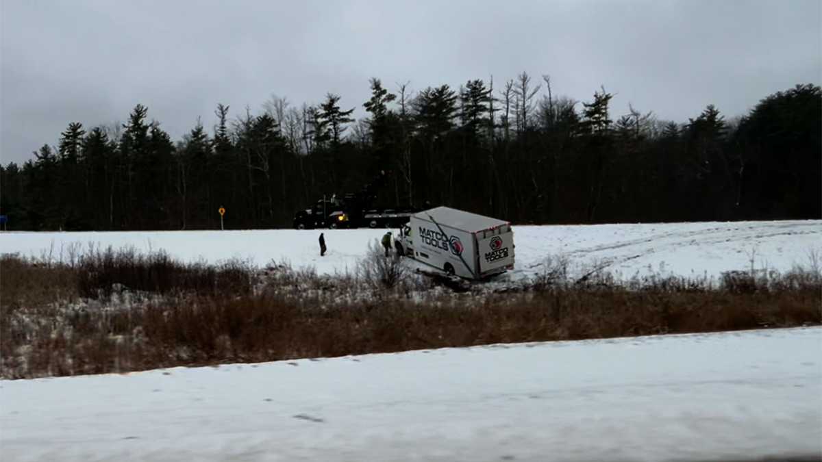 Icy roads lead to numerous spinouts, crashes across New Hampshire