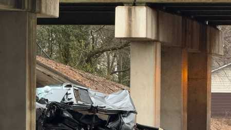 Interstate reopens after driver trapped in crash underneath I-59 in ...