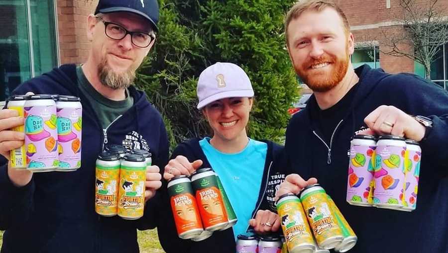 True Respite Brewing Co. co-founders Kenny Allen, Bailey O'Leary and Brendan O'Leary