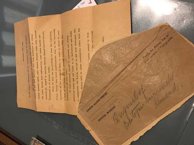 Rare Wwii Letters Up For Auction In Sacramento