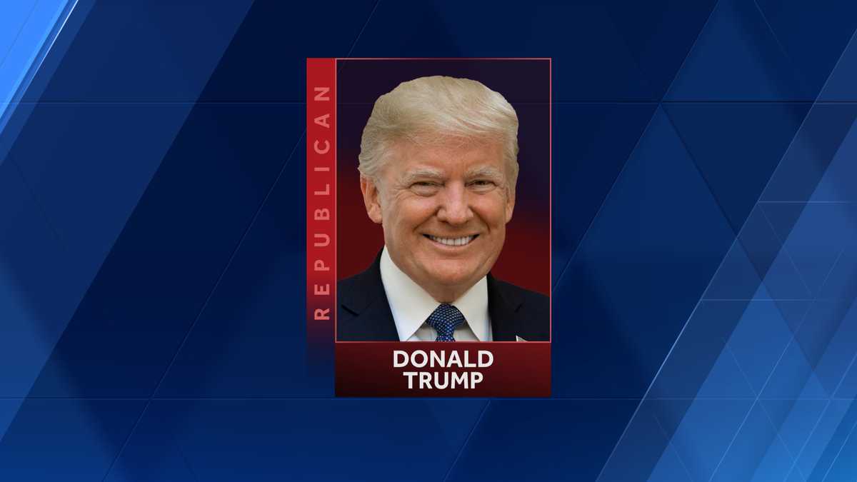 President Donald Trump runs unopposed, wins in Maine's Republican primary