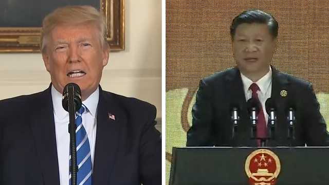 U.S. President Donald Trump and Chinese President Xi Jinping