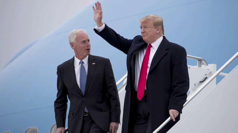 Former President Trump Endorses Ron Johnson For A Third Senate Term