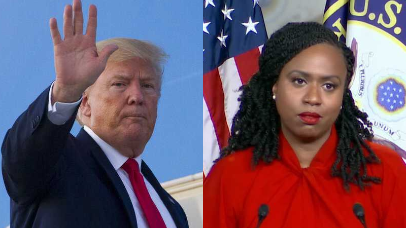 Rep. Ayanna Pressley's Mass. district reacts to President Trump's tweets