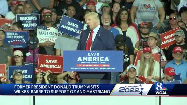 Trump rallies in Wilkes-Barre - Vimarsana News