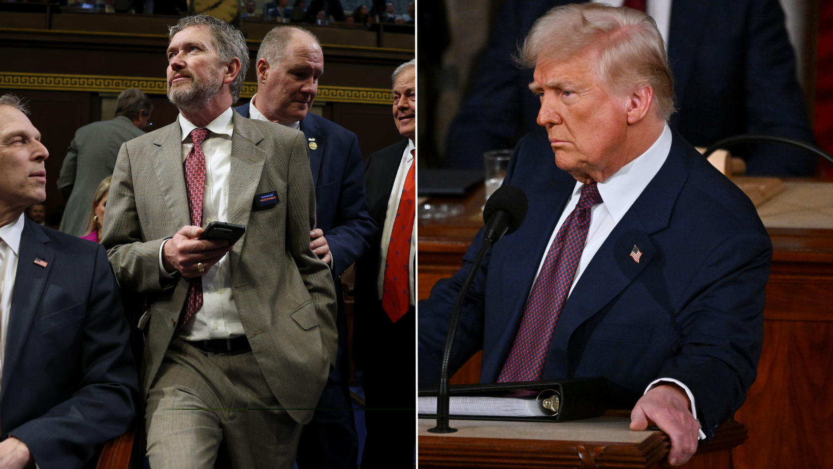 Trump, Massie trade barbs as polls come to a close in Kentucky primary election
