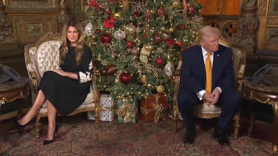 President, first lady spread Christmas cheer from Palm Beach