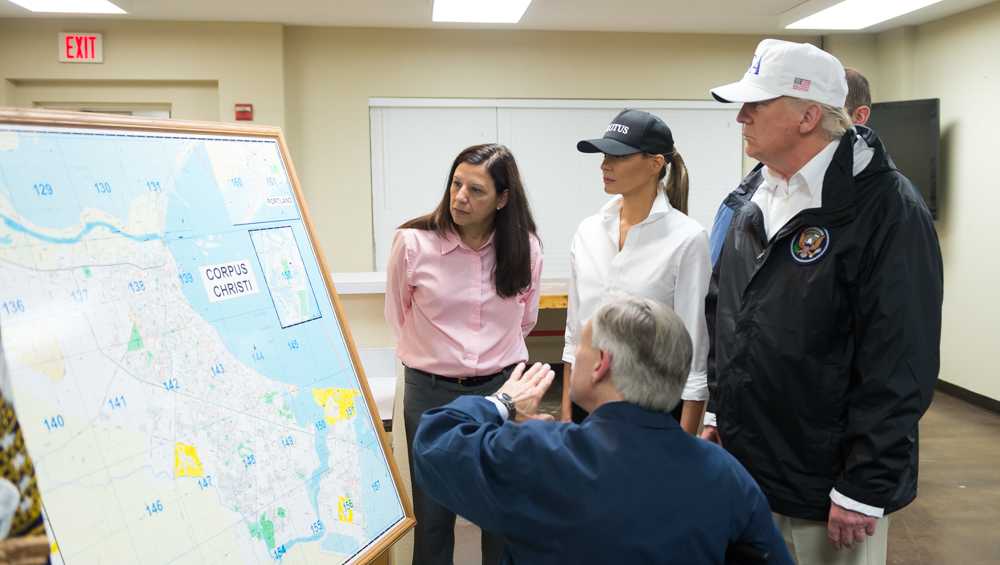 Trump to visit Texas again, Louisiana Saturday following storms