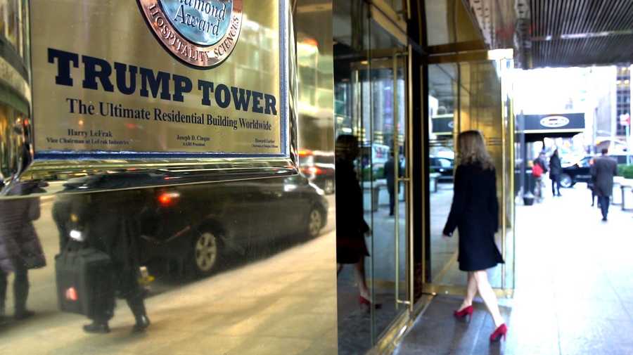 Trump Tower shown in 2016.