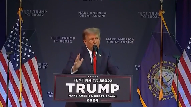 Trump promises to clean up homeless encampments, build full-service VA hospital in New Hampshire - Vimarsana News