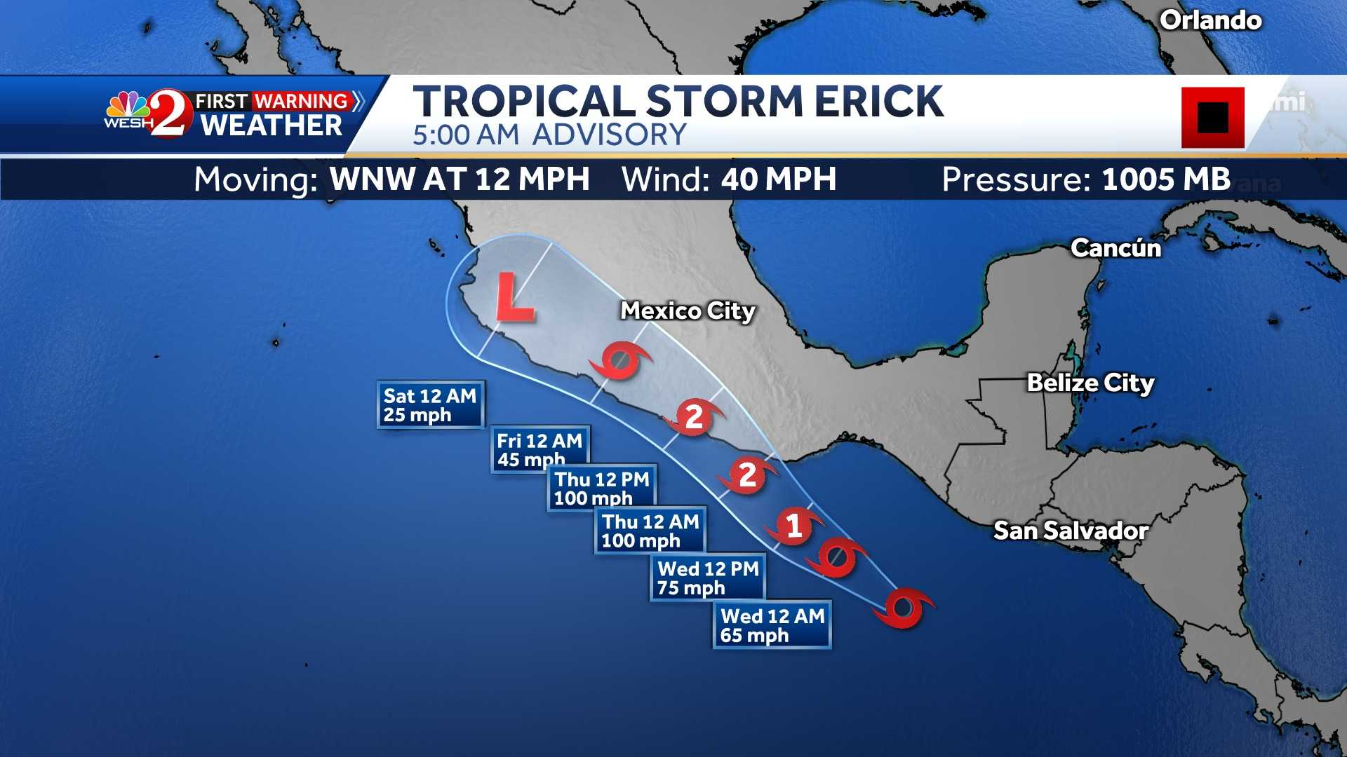 Tropical Storm Erick forms expected - Ts Erick 68517e72ac04a 
