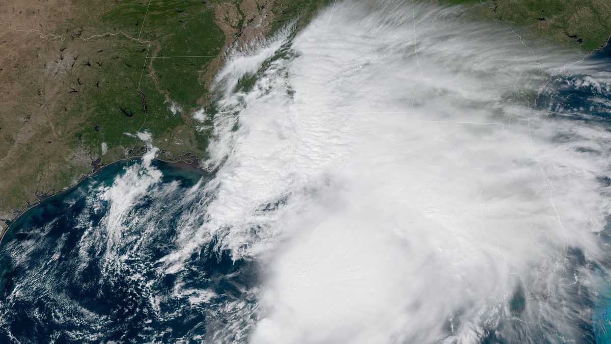Tropical Storm Nestor forms in Gulf of Mexico