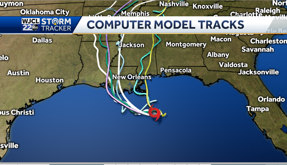 Tropical Storm Barry forms in the Gulf of Mexico - WJCL