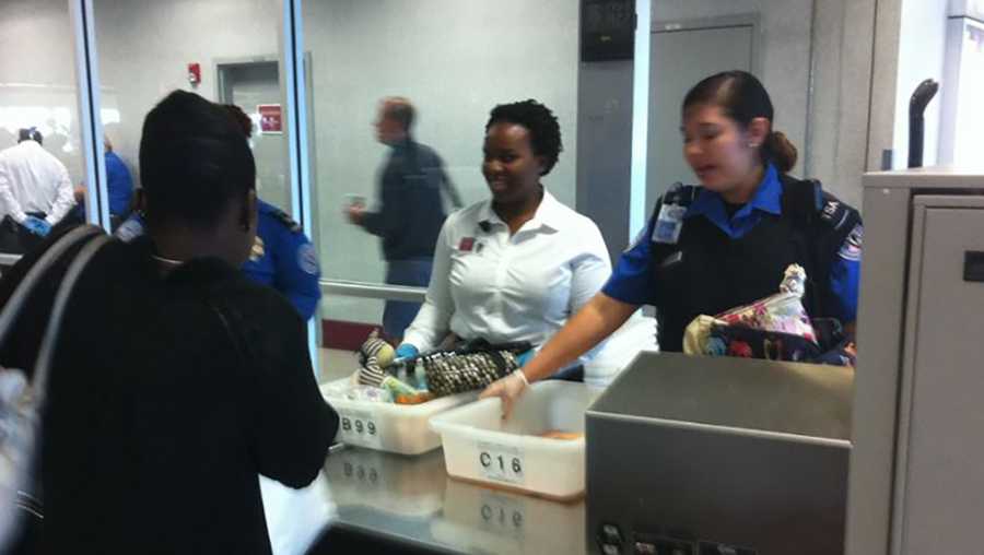 TSA checkpoint