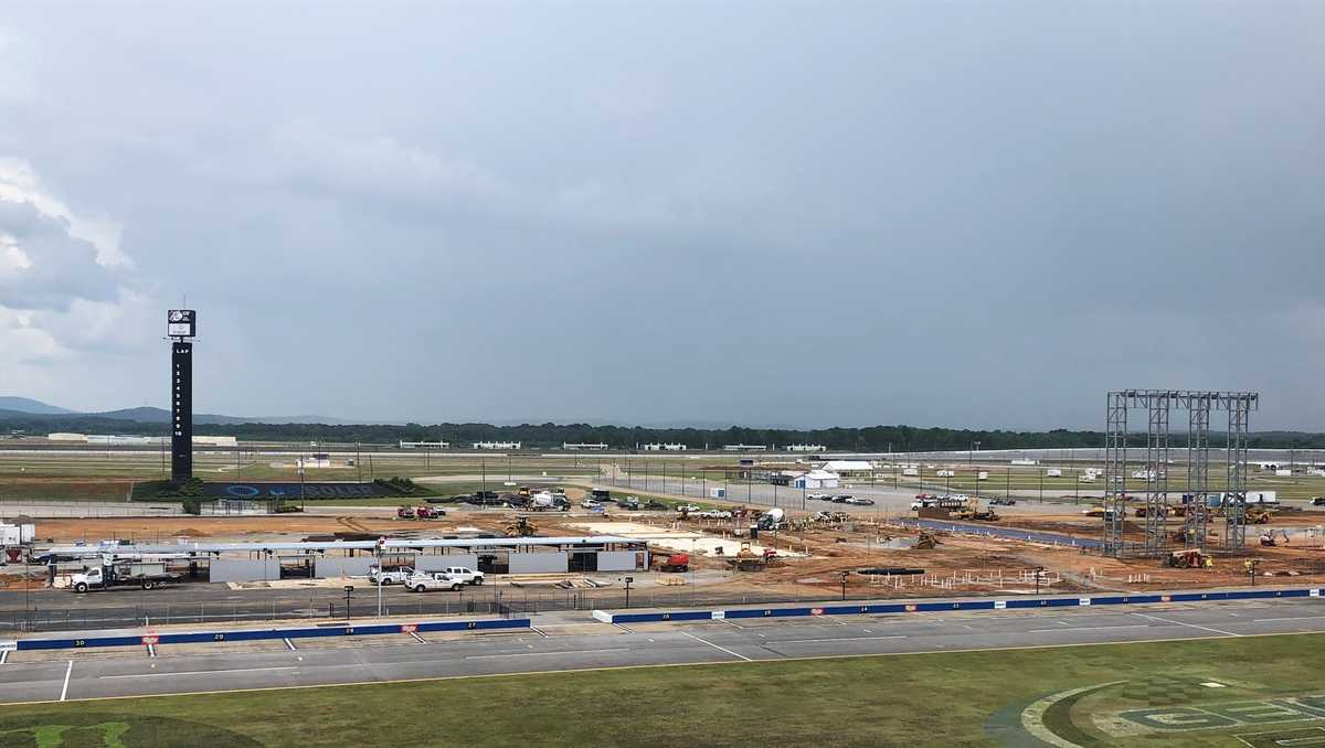 Talladega Garage Experience taking shape