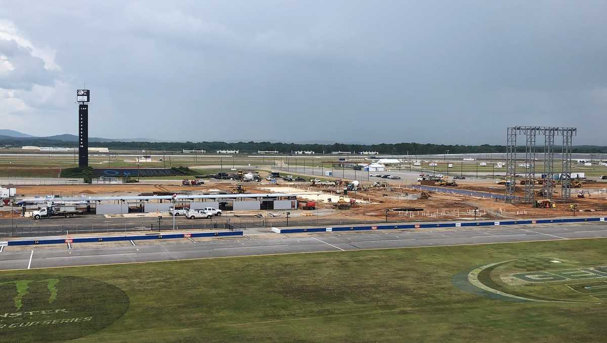 Talladega Garage Experience taking shape