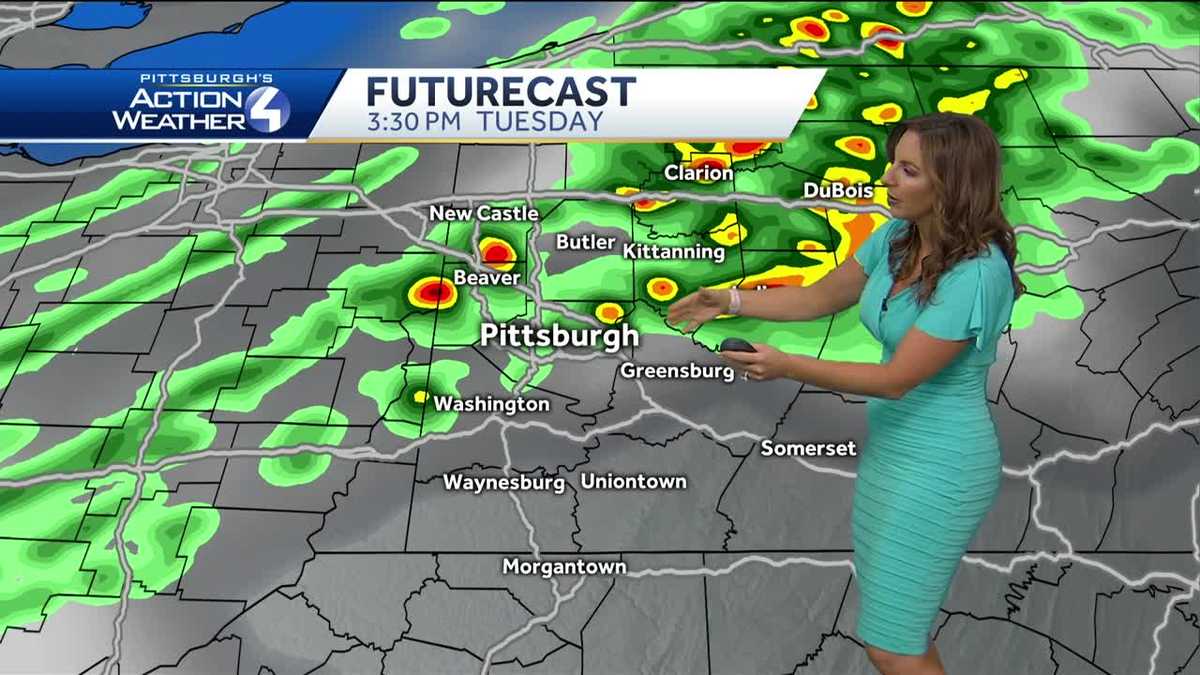 PITTSBURGH WEATHER: Heavy rain, gusty winds and small hail possible in ...