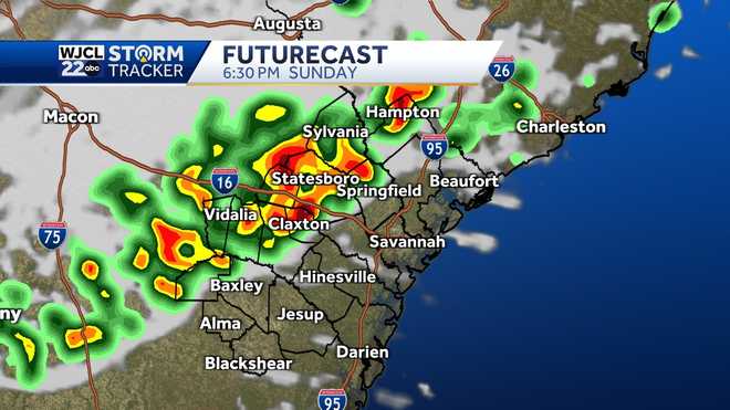 Savannah: Tracking severe weather threat this weekend