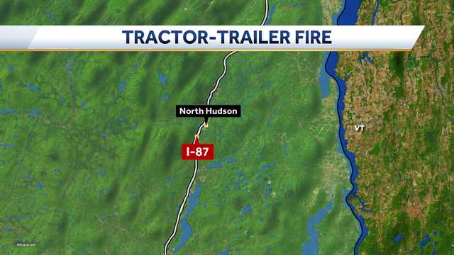 Adirondack Northway reopens after tractor-trailer fire - Vimarsana News