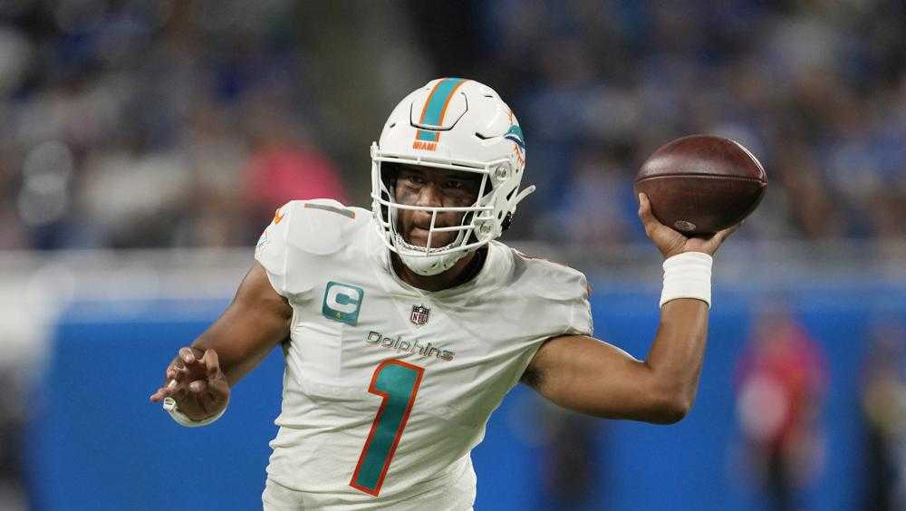 Tagovailoa leads TD drive in preseason debut to help Dolphins over