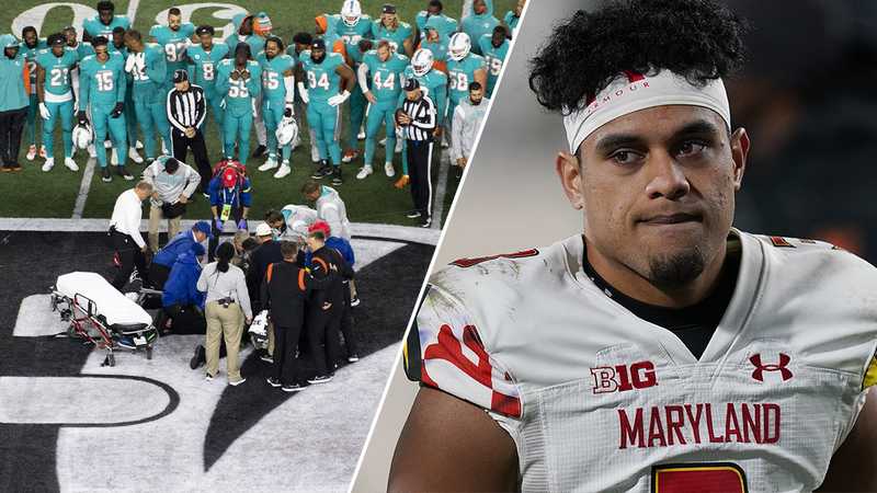 Maryland QB Taulia Tagovailoa says he visited his brother, Tua, in Miami