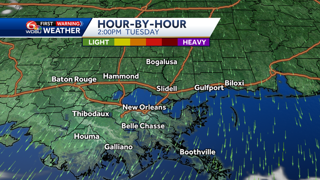 New Orleans weather forecast how cold will it get will it snow