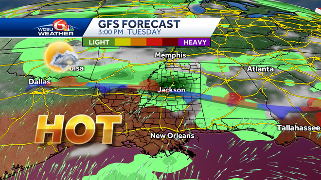 New Orleans forecast excessive heat warning weather alert day