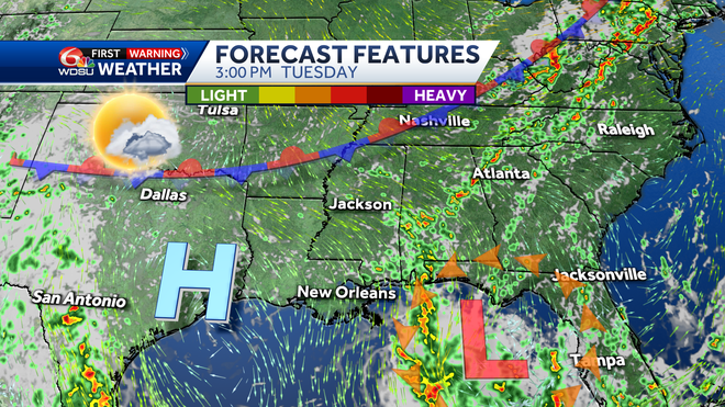 tuesday july 4 forecast