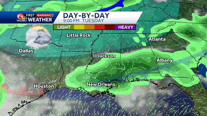 New Orleans weather forecast Memorial Day weekend forecast temps