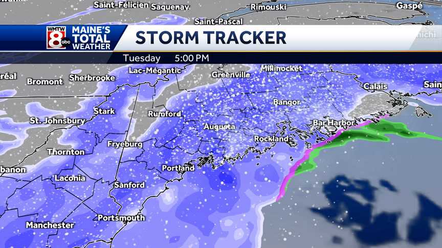 Updated hourly nor'easter timeline: What to expect & when