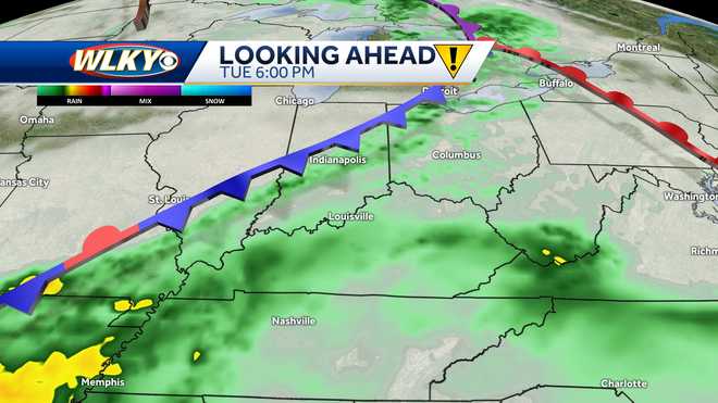 Warm weather returns to Louisville area, along with more chances for storms
