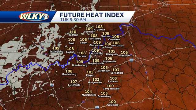 Weekly Weather Planner: Scorching, dangerous heat ahead for Louisville area - Vimarsana News