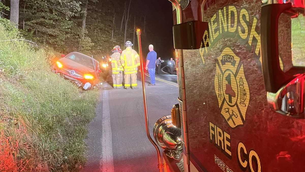 Medical helicopter airlifts person injured in crash to hospital