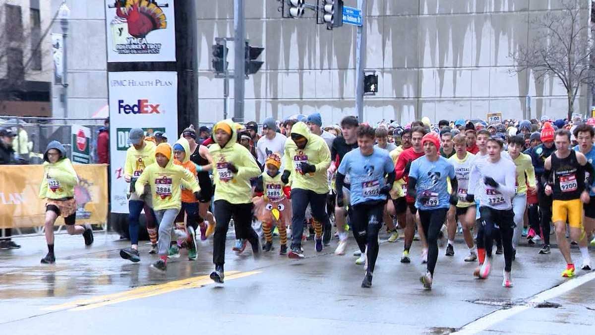 Pittsburgh Turkey Trot sees record turnout on Thanksgiving 2024