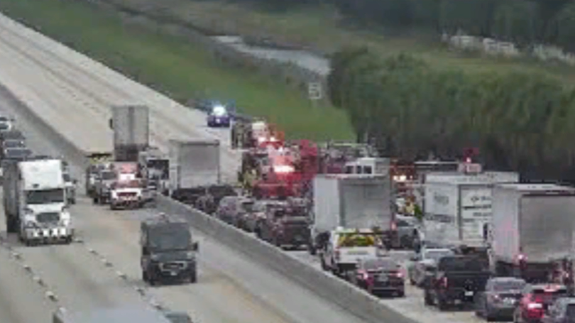 One dead, 4 taken to hospital after crash on Turnpike North in Boca Raton