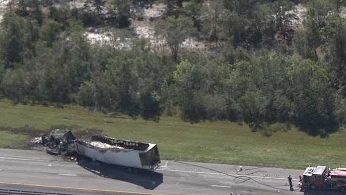 1 dead in fiery crash on Florida Turnpike