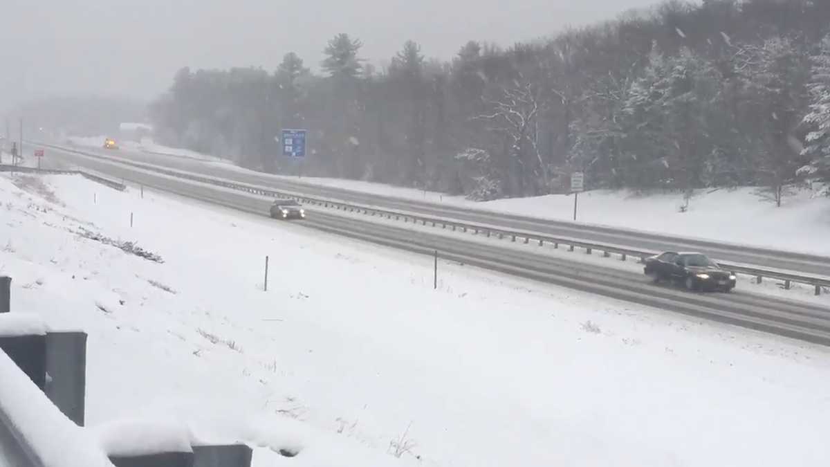 Slow down! Snow causes numerous crashes across Maine