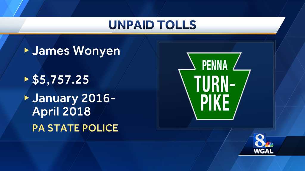 Harrisburg Man Owes Thousands In Unpaid Turnpike Tolls