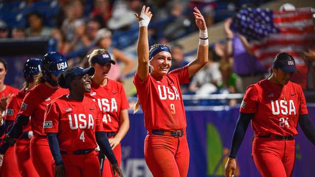 Team USA Softball Jerseys