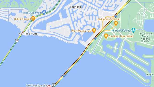 Twin Span bridge entering New Orleans is closed due to an accident - Vimarsana News