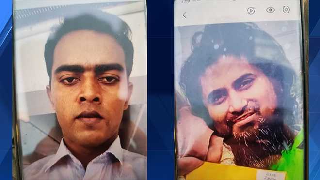 Photo is of the two men who died while trying to save a&# x20;10-year-old boy