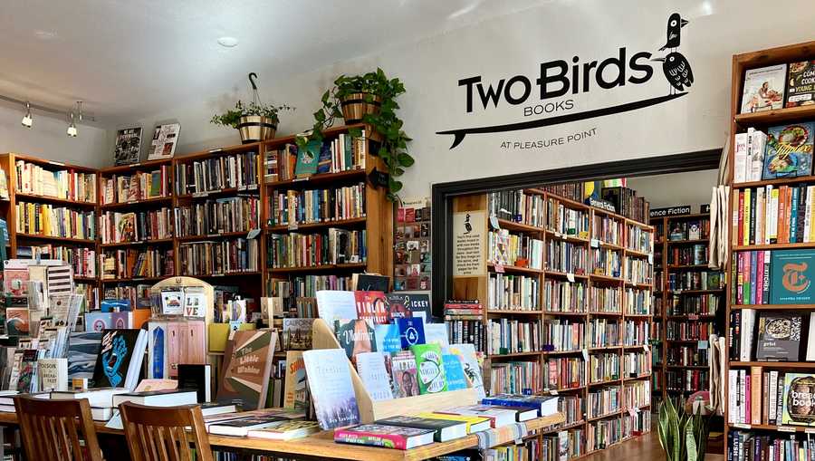 two birds books bookstore in santa cruz, calif.
