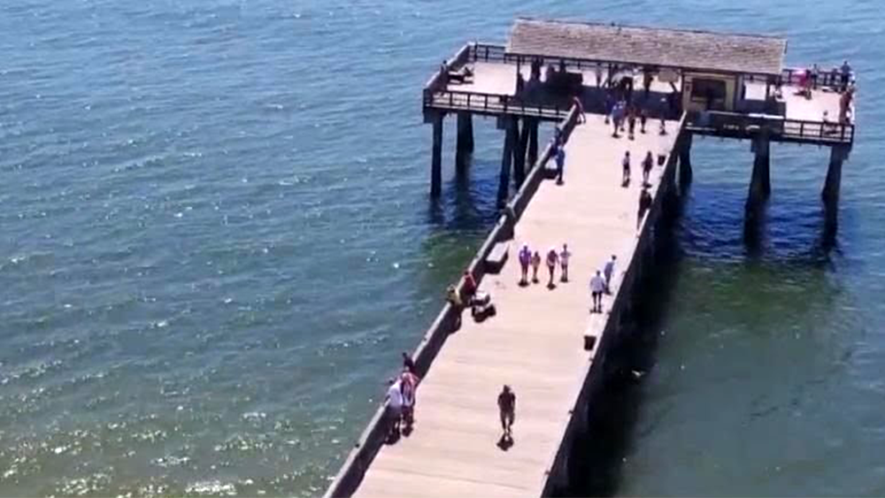 Man rescued after falling from Tybee Island pier, stuck in cold water for several hours
