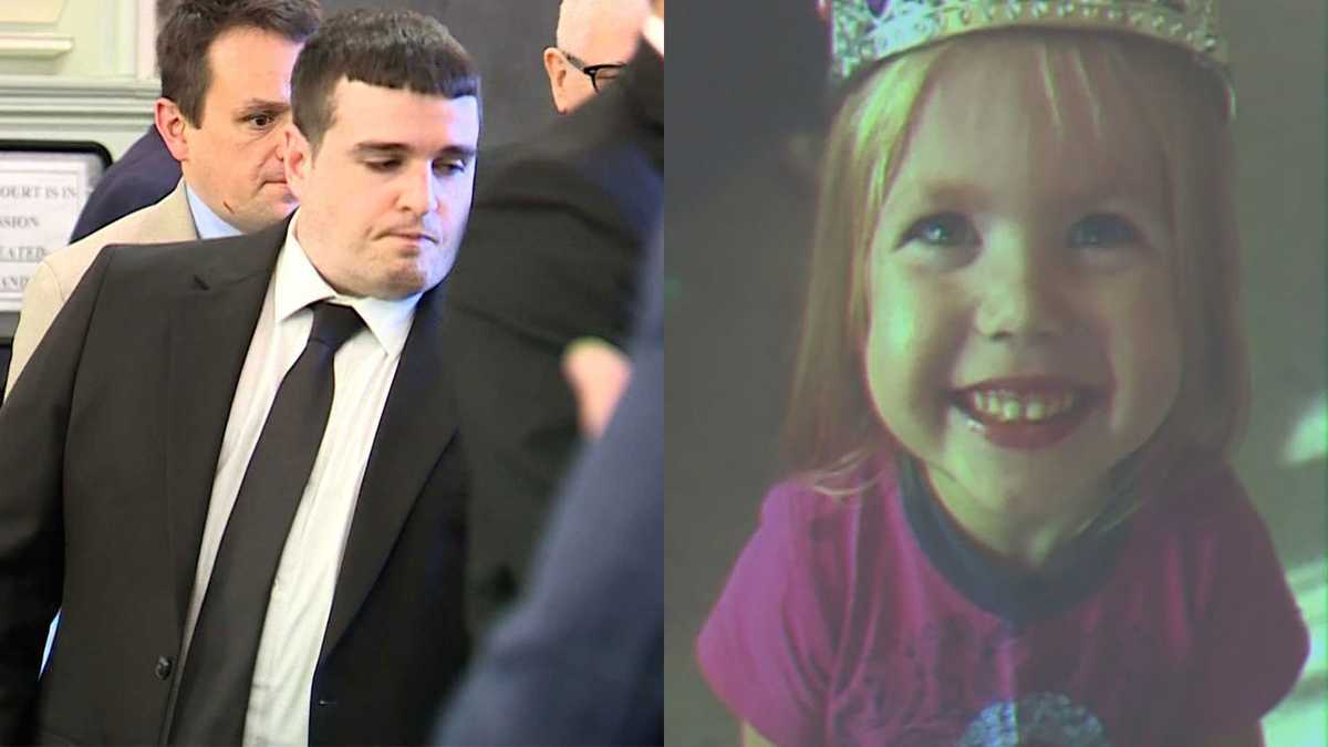 Maine man found guilty of murder in death of 3-year-old girl