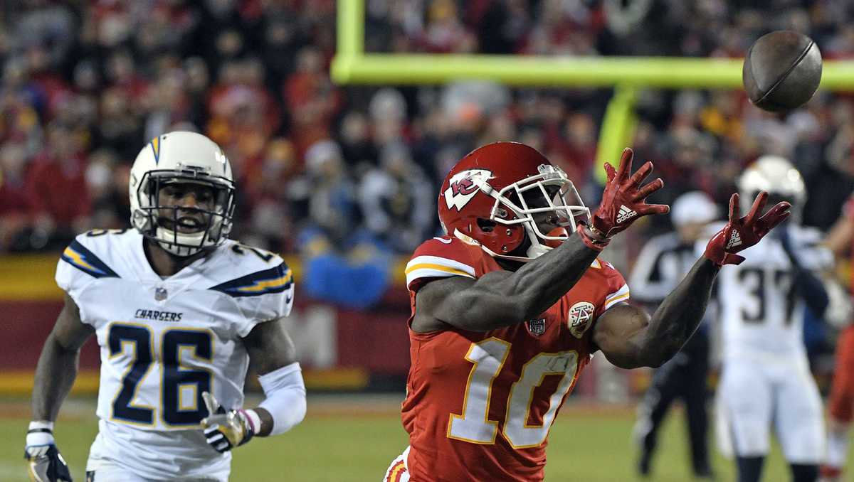 Tyreek Hill could set all-time Chiefs wide receiver records