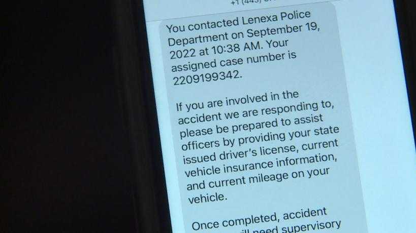 text from lenexa police department
