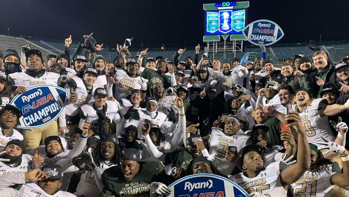 UAB football secures Conference USA title after defeating Marshall