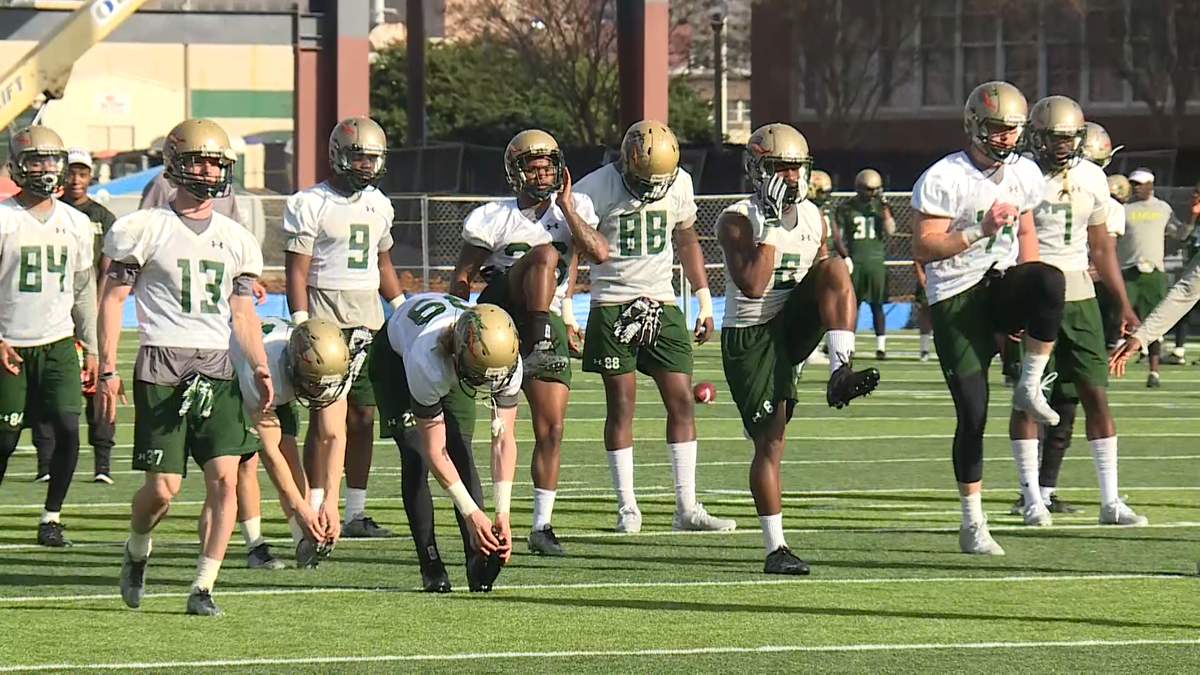 UAB football team holds first practice Thursday