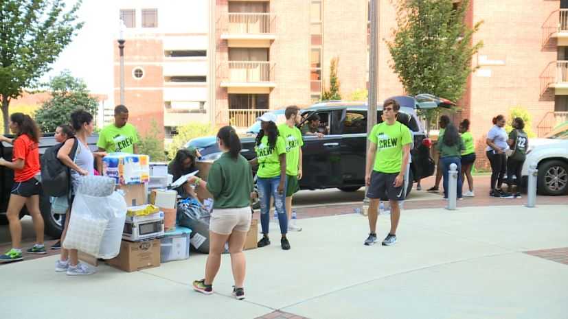 Freshman Move-In Day held at UAB