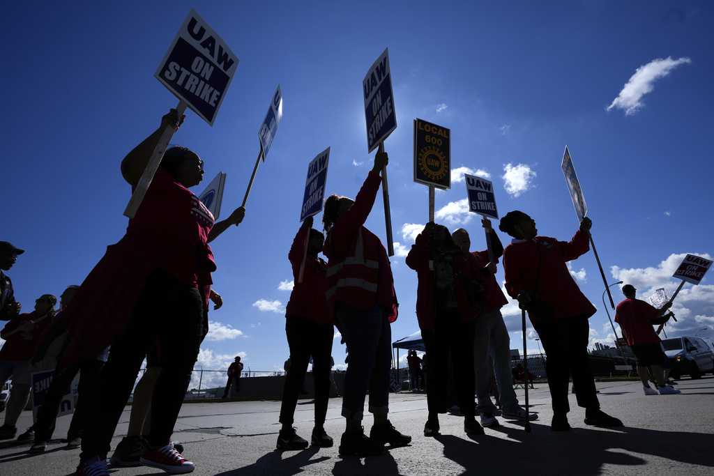 Biden Makes Presidential History, Joining The UAW Strike Picket Line